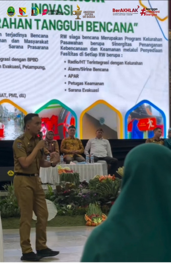pemaparan Anugrah Gapura Sribaduga Tingkat Provinsi Jawa Barat